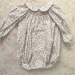 La Coqueta Smocked Bubble 2T